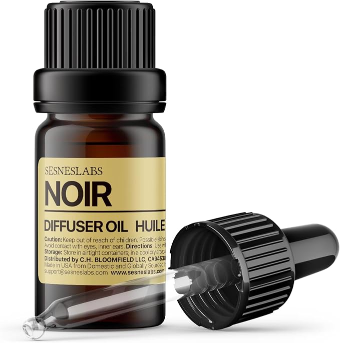 Noir Diffuser Oil, Niche Scent, Luxury Fig, Bay Leaf by sesneslabs