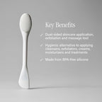 SKINN Pore Polishing Wand, Silicone Facial Cleansing Brush - Image 3