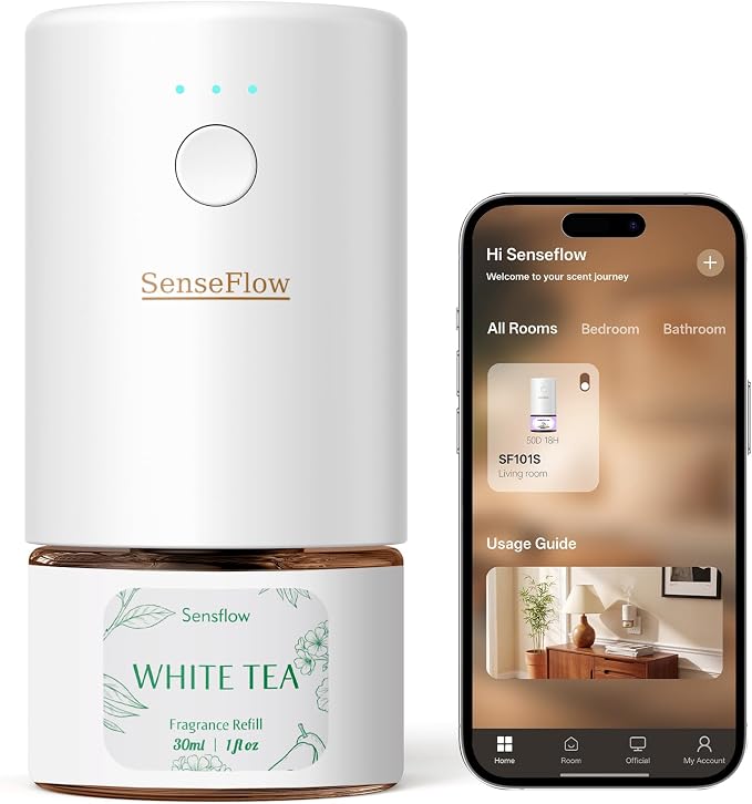 SF101S Pro Smart Plug in Air Freshener by SenseFlow