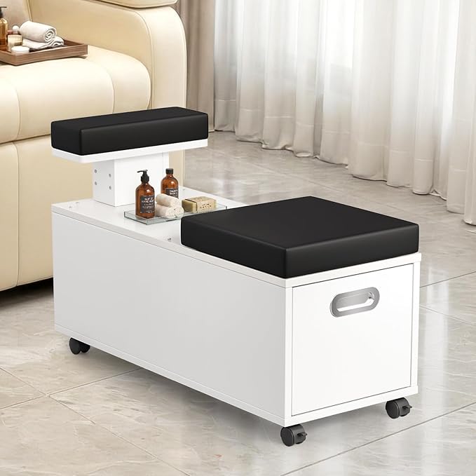 OmySalon Pedicure Cart, Foot Bath Trolley - Image 9