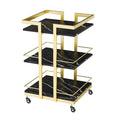Esthetician Cart with Wheels Utility Salon Rolling Trolley, Tattoo Manicure by OmySalon