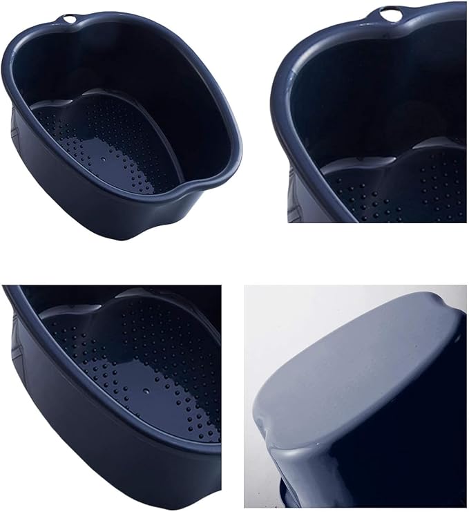AXLOFO® Foot Soaking Bath Basin, Large Plastic Foot Soaking Tub, Feet Massage - Image 3