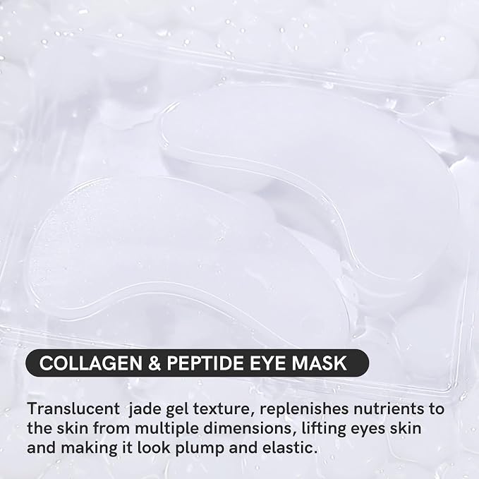PEAUAMIE Under Eye Patches Collagen and Peptide Eye Mask - Image 5