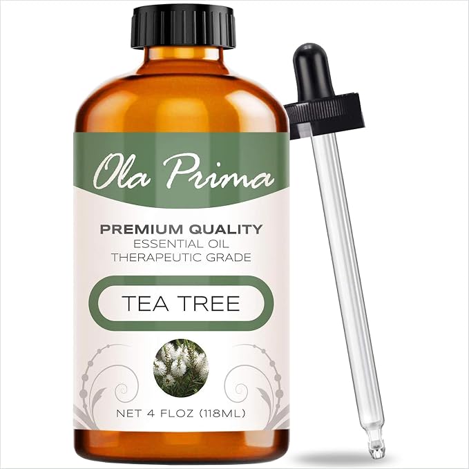 Ola Prima Australian Tea Tree Essential Oil – 4 fl oz Therapeutic Grade by OlaPrima