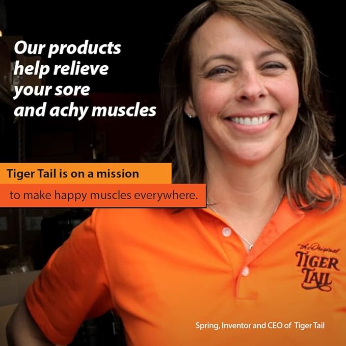 Tiger Tail 18in Massage Stick Portable Roller, Deep Tissue Foam Roller - Image 9