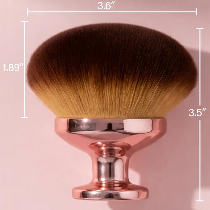 Extra Large Body Makeup Brush For Self Tanner, Leg Makeup &Bronzer Blend - Image 6