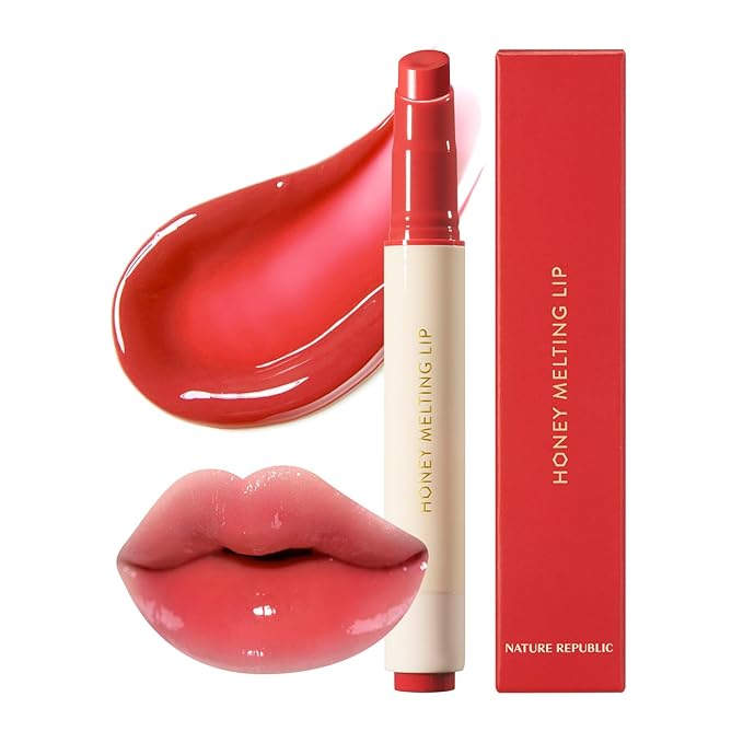 Nature Republic HONEY MELTING LIP SOFT LIP STICK, Hydrating Gloss, Moisturizing by NATUREREPUBLIC