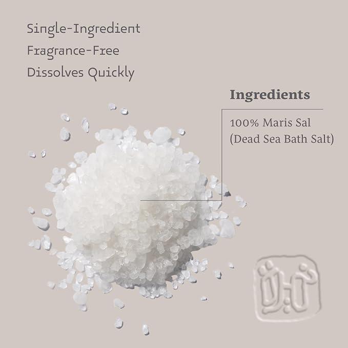 Dead Sea Salts for Soaking Relaxing Sea Salt Bath Soak for Body Rejuvenation - Image 2