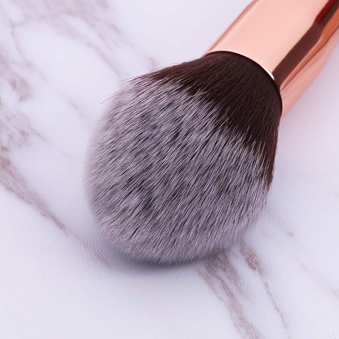 Docolor Pointed Powder Brush Professional Face Makeup Powder Make Up Brushes - Image 3