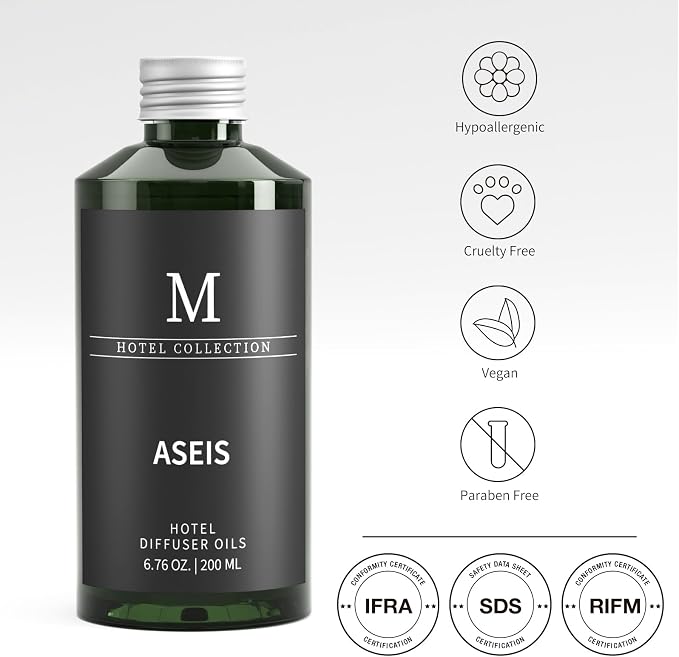 Hotel Collection Diffuser Oil- 6.76 Fl Oz/200ML-ASEIS, Luxury Essential Oils - Image 5