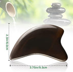 Bian Stone Gua Sha Facial Tools Scraping Massage Face Guasha Board Scraping - Image 5