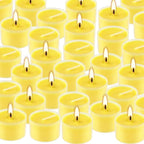 Fclayvts 8-Hour 50Pack Citronella Tealight Candles, Outdoor and Indoor Summer - Image 2