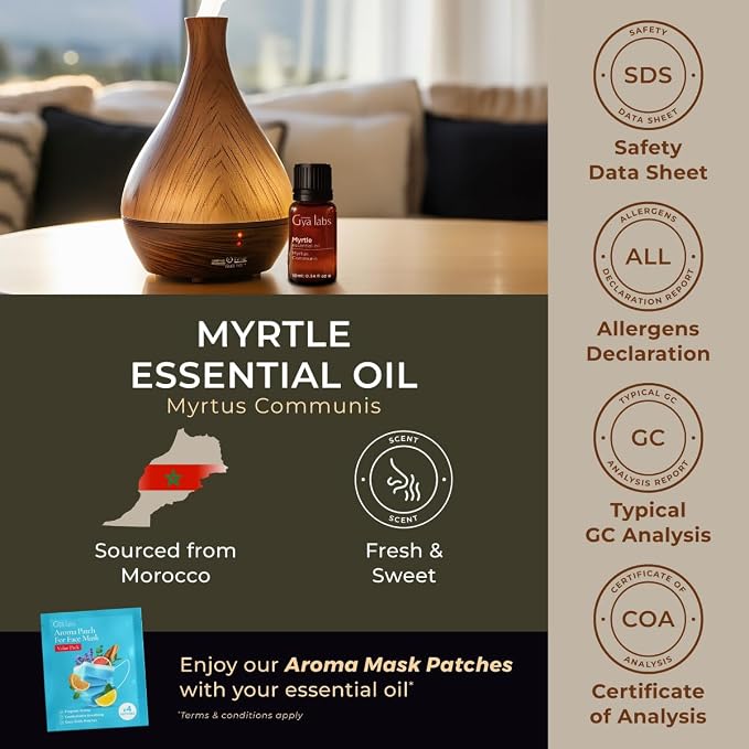 100% Pure Myrtle Essential Oil - Image 6