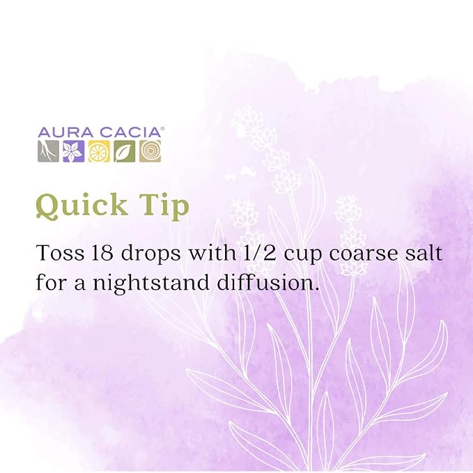 Aura Cacia Lavender Essential Oil, 100% Pure Lavandula Angustifolia Oil - Image 6