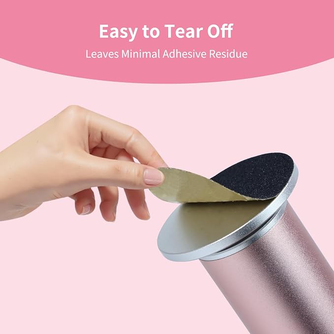 120pcs Replaceable Sandpaper for Electric Foot Callus Remover, - Image 5