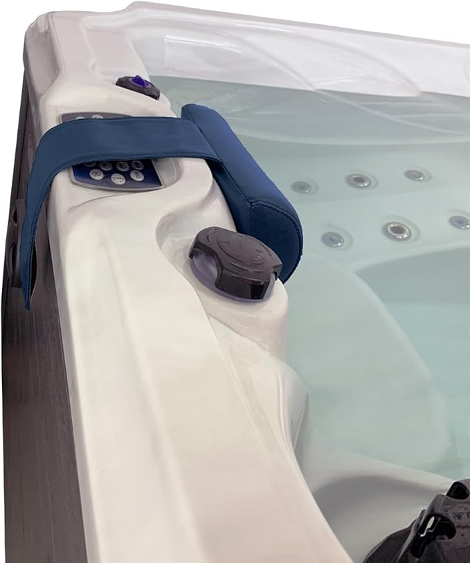 Poolzilla Universal Blue Spa Pillow, Made of Soft Foam - Image 8