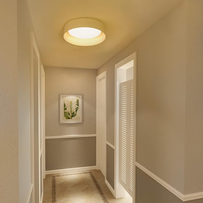 Bargeni LED Ceiling Light Fixture, 12.5 inch Flush Mount Light Fixture - Image 7