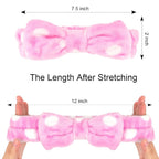 Casoty 12 Pcs Skincare Headbands, Spa Headband - Image 6