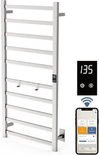 Topdattion Smart Wireless Electric Towel Warmer | Blade Thin 10 Bar Design | by Topdattion