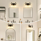 Bathroom Light Fixtures, Matte Black Vanity Lights - Image 5