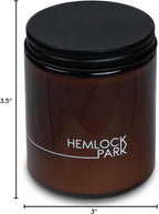 Hemlock Park Eucalyptus Mint Apothecary Hand-Poured Scented Candle | Crackling - Image 6
