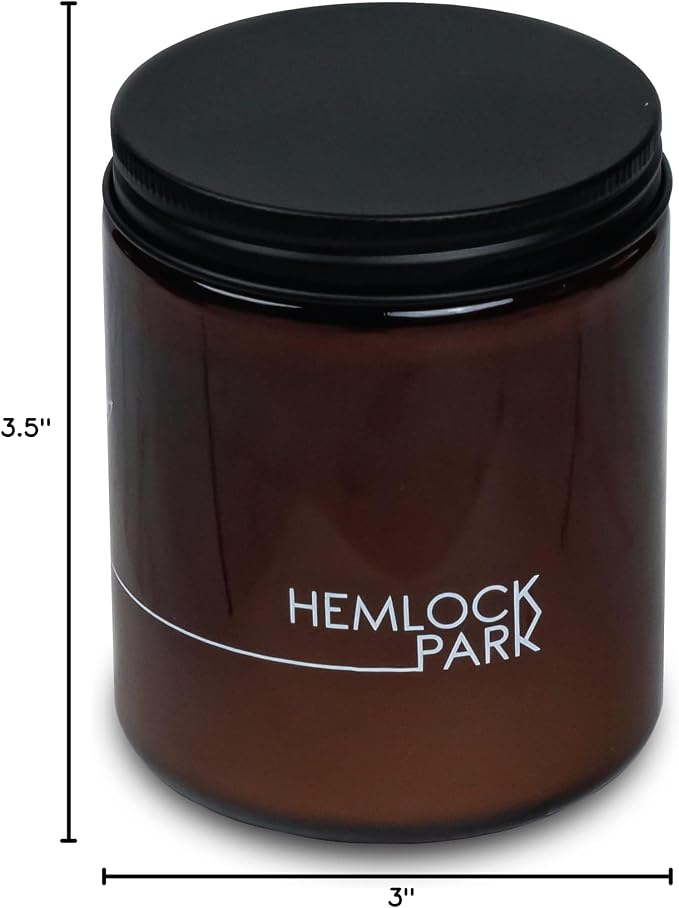 Hemlock Park Eucalyptus Mint Apothecary Hand-Poured Scented Candle | Crackling - Image 6
