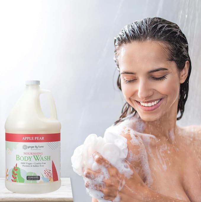 Ginger Lily Farms Botanicals Nourishing Body Wash, 100% Vegan & Cruelty-Free - Image 6