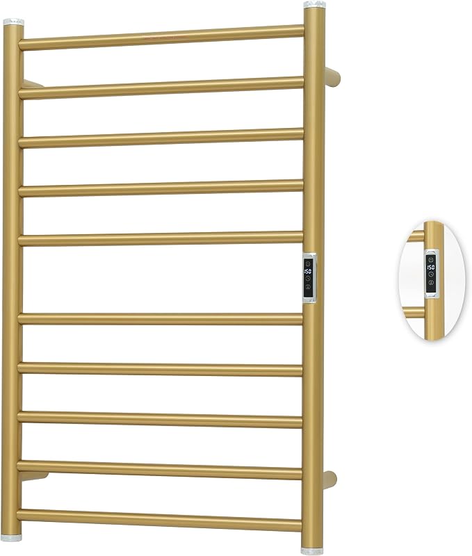 Electric Towel Warmer Rack, Heating Towel Warmer, Timer & Temperature Control - Image 9