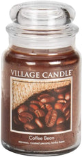 Village Candle Coffee Bean Glass Jar Scented Candle, 21.25 oz by VillageCandle
