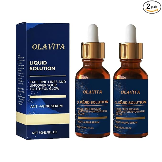 OLAVITA Liquid Solution Anti Aging Serum – New Upgraded Vitamin C Hydrating & by Unknown