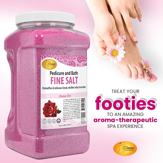 Sensual Rose Detox Foot Soak | Professional Spa-Grade Treatment | Real Mineral - Image 4