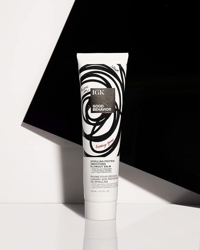 IGK GOOD BEHAVIOR Spirulina Protein Smoothing Spray + Anti-Frizz Smoothing - Image 2