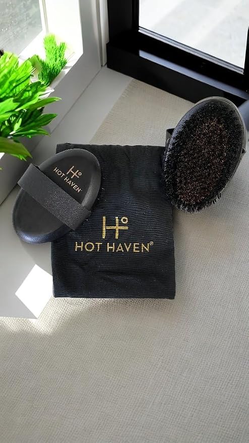 HOT HAVEN Ionic Copper Dry Brushing Body Brush - Image 8