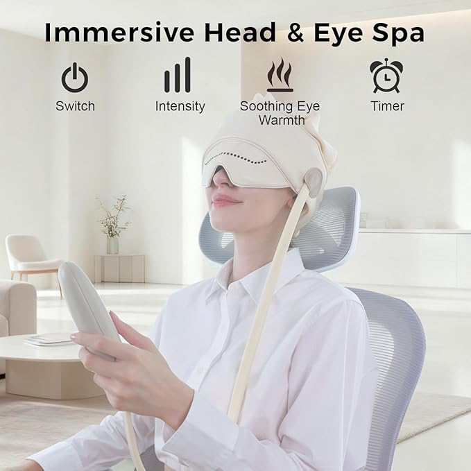 Head Massager for Headaches, Eye Massager - Image 2
