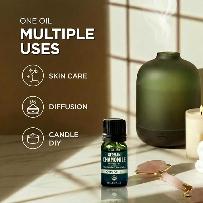 Gya Labs Organic German Chamomile Essential Oil - Image 7
