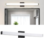 LED Bathroom Vanity Light Fixtures 31.5in Matte Black, Dimmable 24W 4000K by Enjoyyourhealthylife