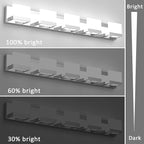Tipace Dimmable Modern 5 Lights LED Vanity Light - Image 7