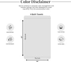 Tens Towels Pack of 4 Extra Large Bath Towels 30 x 60 Inches, 100% Cotton - Image 6