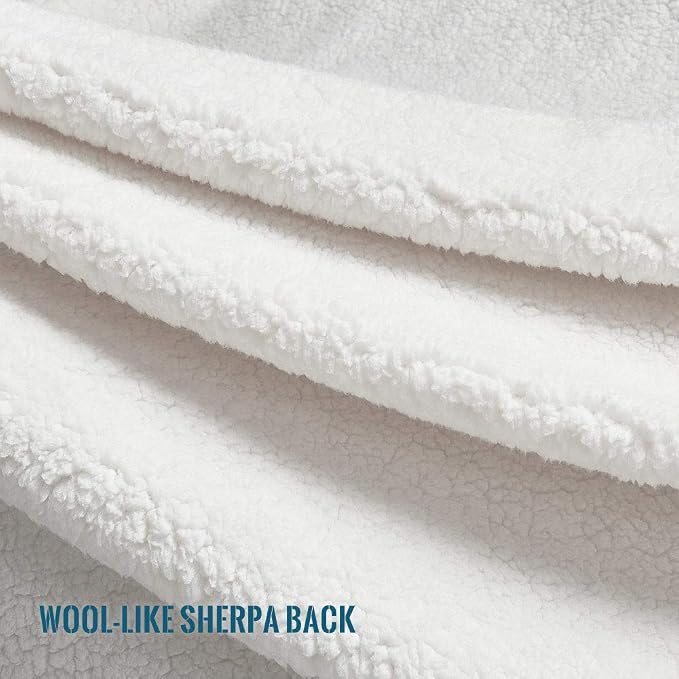 KAWAHOME Sherpa Fleece Blanket for Bed - Image 6