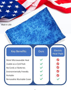 Microwavable Corn Filled Heating Pad and Cold Pack/Washable 100% Cotton Cover - Image 6