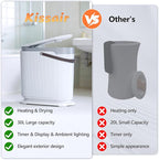 30L Large Towel Warmer, Rapid Dry & Heated 2 in 1 Towel Warmer Bucket - Image 5