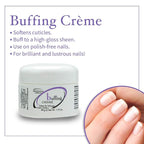 Chamois Buffer and Buffing Cream | Buff and Shine Dull Nails While Softening - Image 3