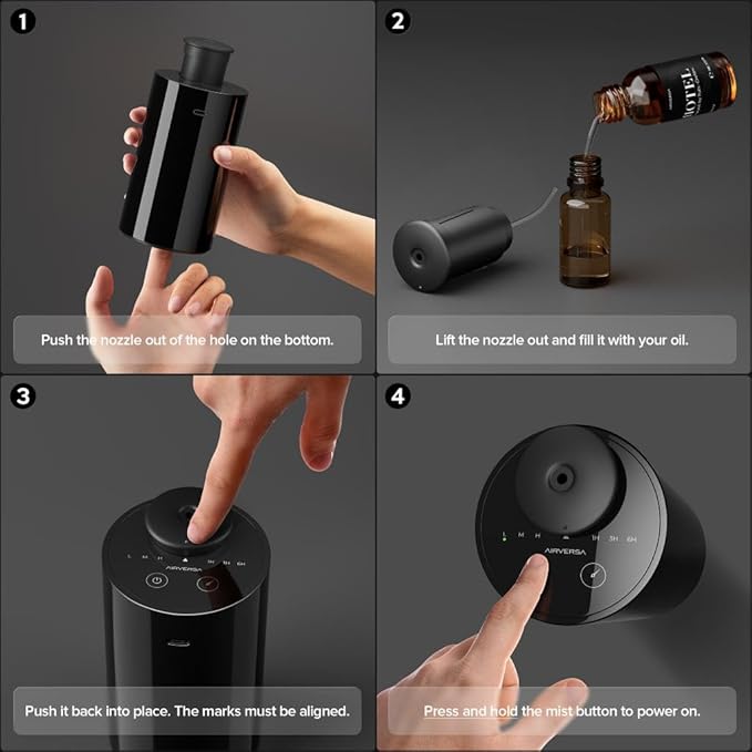 Waterless Essential Oil Diffuser Starter Kit - Image 4