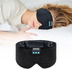 Sleep Mask Bluetooth 5.4 Headphones Soft Wireless Headband Eye Mask Blackout by SYPVRY
