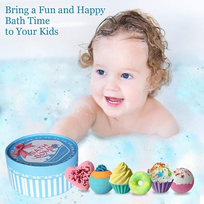 Aofmee Bath Bombs, Handmade Fizzies Bathbombs - Image 5