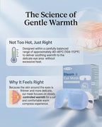 16 Pack Steam Eye Mask for Dry Eyes: Self-Heating Warm Compress for Stye Relief - Image 9
