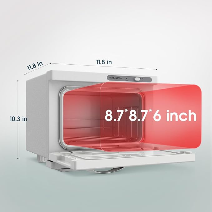 Towel Warmer Cabinet, 8L Hot Spa Small Towel Warmer Heating Use - Image 6