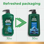 Irish Spring Moisture Blast Body Wash, 30 Oz Pump - Image 2