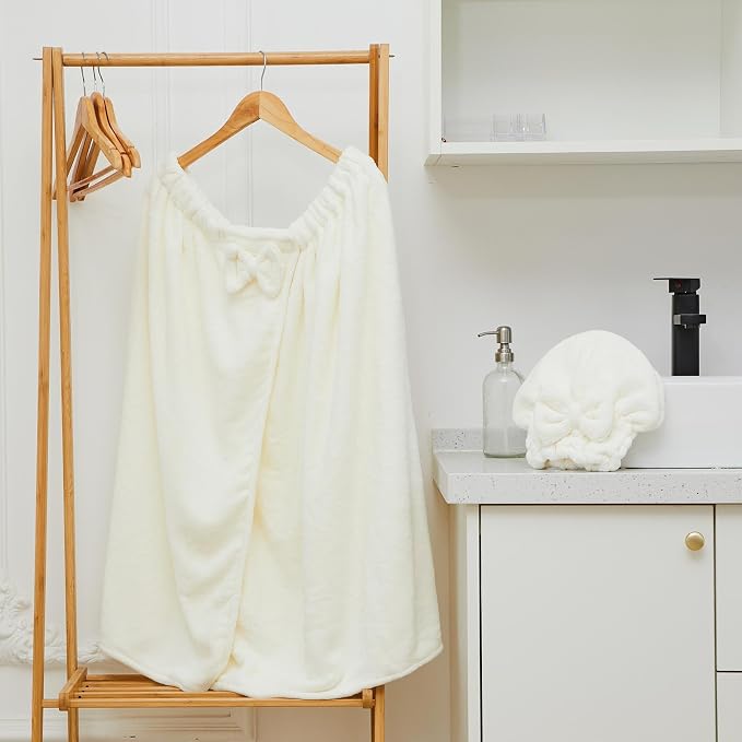 Xtinmee 2 Sets Womens Wrap Towel - Image 6