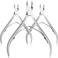 Mudder 3 Pack Silver Cuticle Trimmer Nippers Cutter Tool Stainless Steel Nail by Mudder